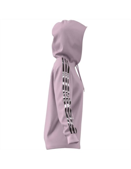 Felpa donna con cappuccio Vibrant Print 3-Stripes  - Vendita online | 
