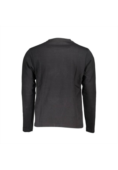 T-Shirt maniche lunghe girocollo nera