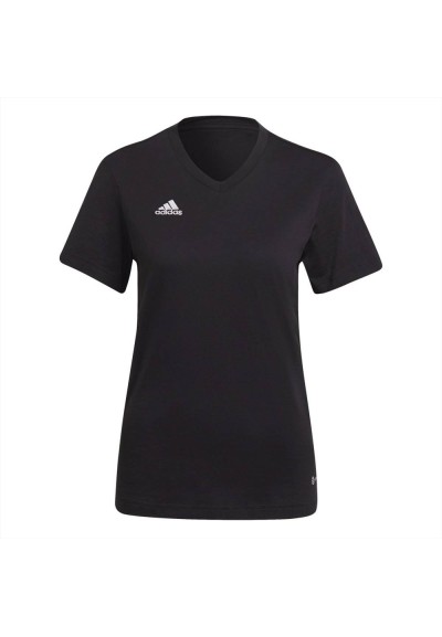 adidas ENT22 TEE W, T-Shirt donna nera.  - Vendita online | GBMsport.i