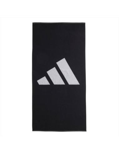 adidas 3BAR TOWEL LARG, asciugamano spugna sportivo nero  - Vendita on
