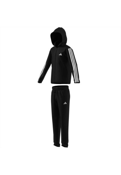 adidas J 3S FT TS 220, Tuta ragazzo a nera.  - Vendita online | GBMspo