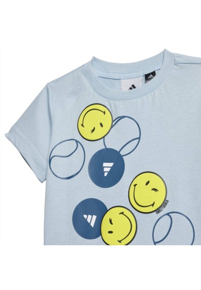adidas I SMI SUMMERSET, completo bambino Unisex con Grafica Smiley Com