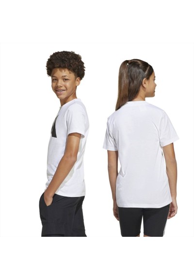 T-Shirt adidas JC9659, ragazzo a bianca.  - Vendita online | GBMsport.