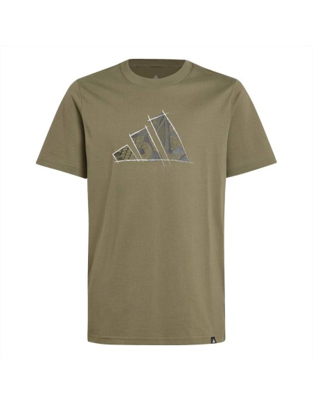 T-Shirt adidas J C PHOTO TEE, ragazzo verde  - Vendita online | GBMspo