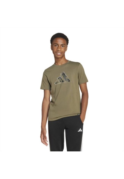 T-Shirt adidas J C PHOTO TEE, ragazzo verde  - Vendita online | GBMspo