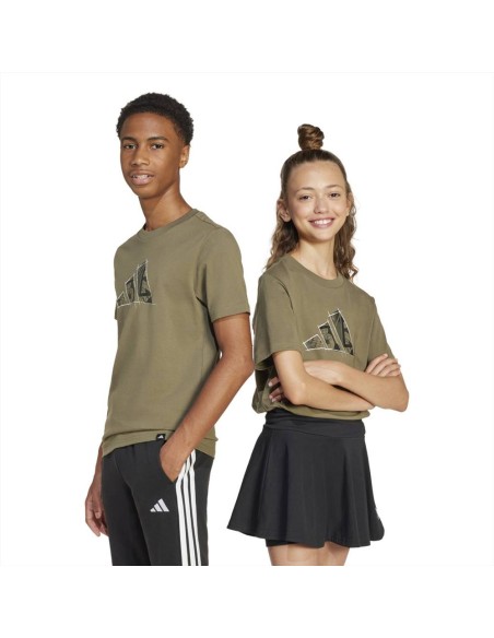 T-Shirt adidas J C PHOTO TEE, ragazzo verde  - Vendita online | GBMspo