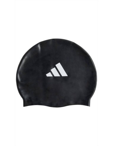 adidas Kids 3S Cap - Cuffia Nera da Nuoto in Silicone  - Vendita onlin