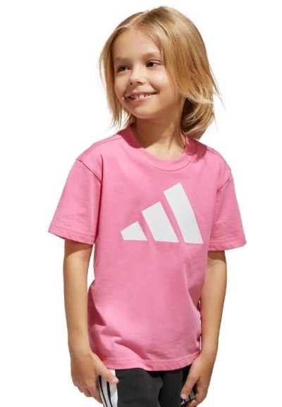 T-Shirt adidas LK BL TEE 160, bambina rosa.  - Vendita online | GBMspo
