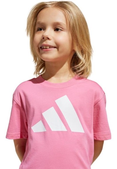 T-Shirt adidas LK BL TEE 160, bambina rosa.  - Vendita online | GBMspo