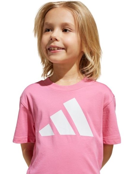 T-Shirt adidas LK BL TEE 160, bambina rosa.  - Vendita online | GBMspo