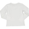 T-Shirt M Lunga girl con cuore bianca