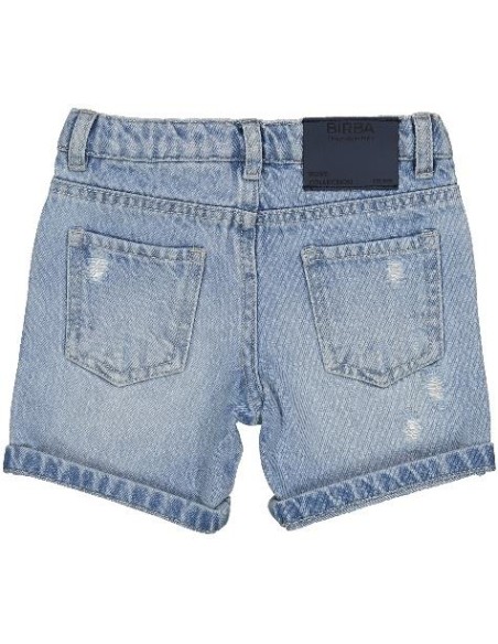 Bermudea denim chiaro,  bambino birba  - Vendita Moda sportiva
