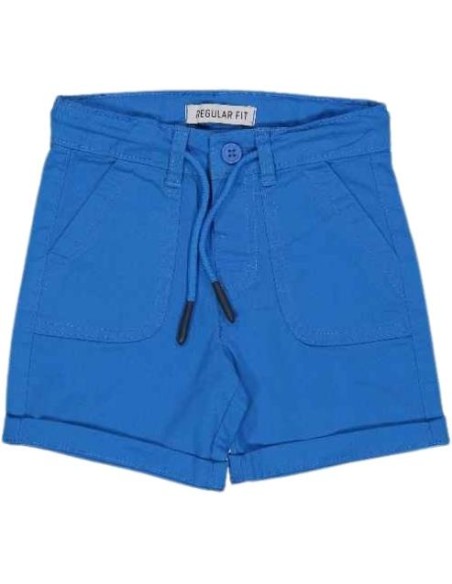 Bermudea twill azzurro,  bambino birba  - Vendita Moda sportiva