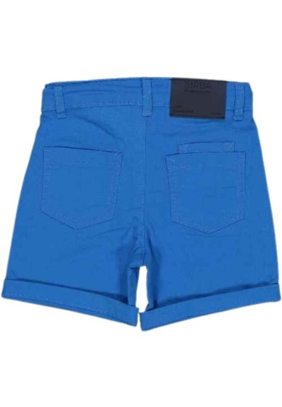 Bermudea twill azzurro,  bambino birba  - Vendita Moda sportiva