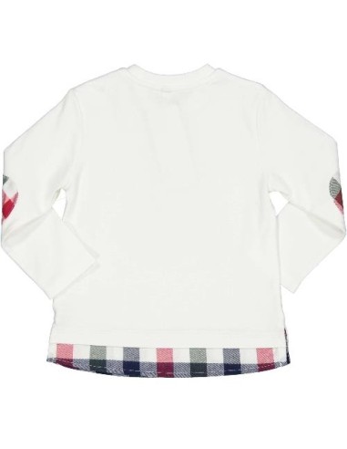 T-shirt neonato birba, stampa davanti Camping color bianca*  - Vendita 2