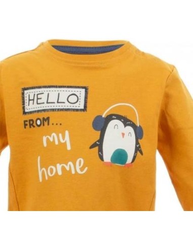 T-Shirt neonato birba, maniche lunghe Hello*  - Vendita Moda sportiva 2