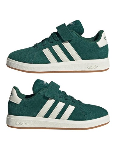 Scarpa adidas GRAND COURT 00s EL C, bambini unisex verde.  - Vendita M