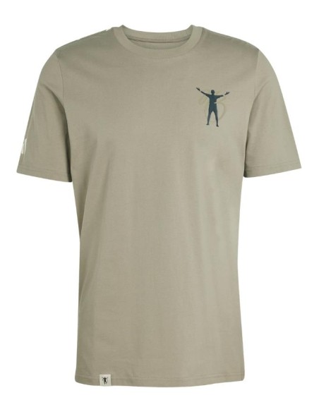 T-Shirt JB CW TEE, uomo grigio.  - Vendita Moda sportiva