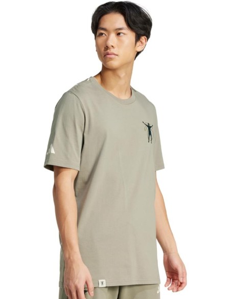 T-Shirt JB CW TEE, uomo grigio.  - Vendita Moda sportiva