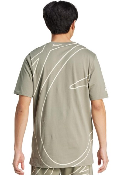 T-Shirt JB CW TEE, uomo grigio.  - Vendita Moda sportiva