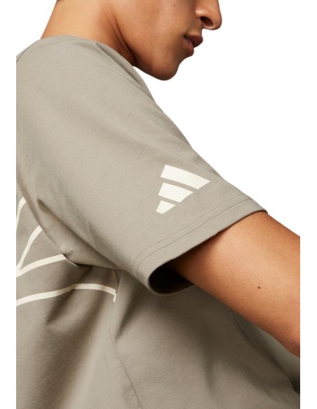 T-Shirt JB CW TEE, uomo grigio.  - Vendita Moda sportiva