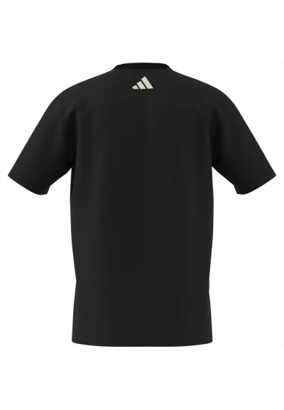 adidas M T CE LOGO T, T-Shirt nera stampa davanti  - Vendita online | 