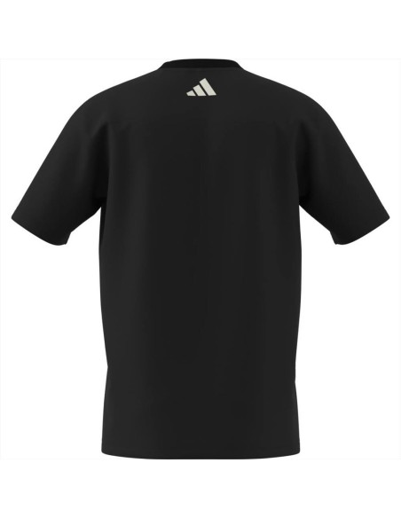 adidas M T CE LOGO T, T-Shirt nera stampa davanti  - Vendita online | 