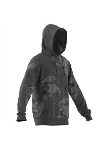 felpa con cappuccio adidas camo.