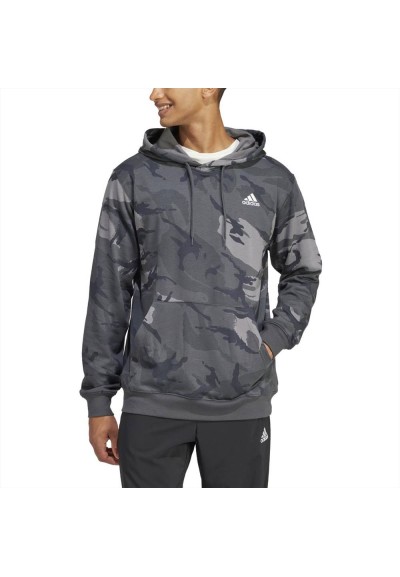 felpa con cappuccio adidas camo.