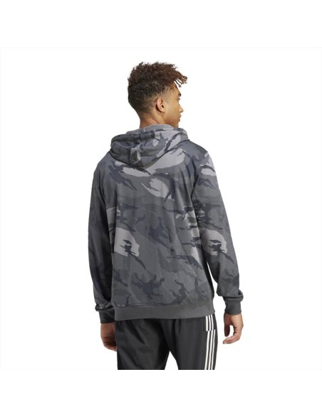 felpa con cappuccio adidas camo.
