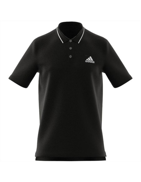 Polo nera adidas m sl pq ps