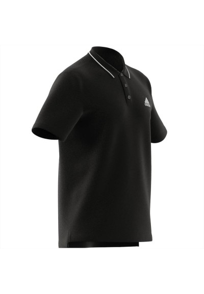 Polo nera adidas m sl pq ps
