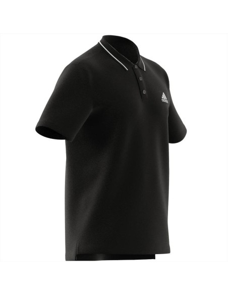 Polo nera adidas m sl pq ps