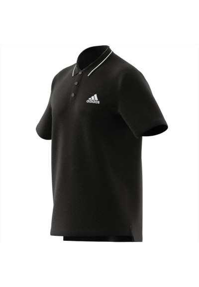 Polo nera adidas m sl pq ps