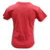 T-Shirt rossa bimbo con stampa 