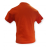 T-Shirt arancione bimbo con stampa davanti