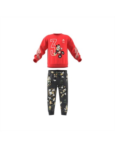 Tuta adidas, bambino con stampa disney rossa.  - Vendita Moda sportiva