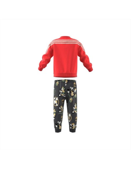 Tuta adidas, bambino con stampa disney rossa.  - Vendita Moda sportiva