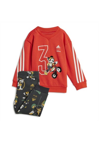Tuta adidas, bambino con stampa disney rossa.  - Vendita Moda sportiva