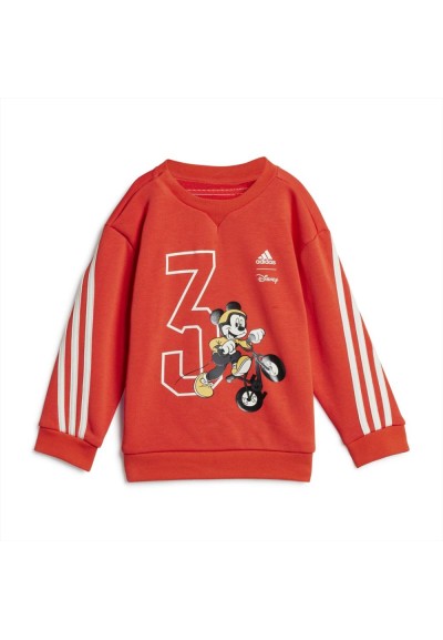 Tuta adidas, bambino con stampa disney rossa.  - Vendita Moda sportiva