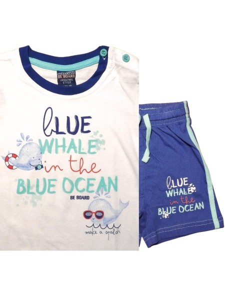 Completino Be Board, bambino bianco-azzurro*.
