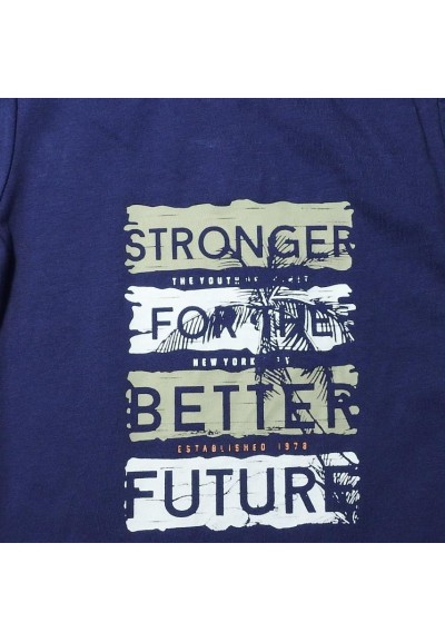 Completi BabyBol, bambino t-shirt blu+ pantaloncino fantasia sabbia*. 