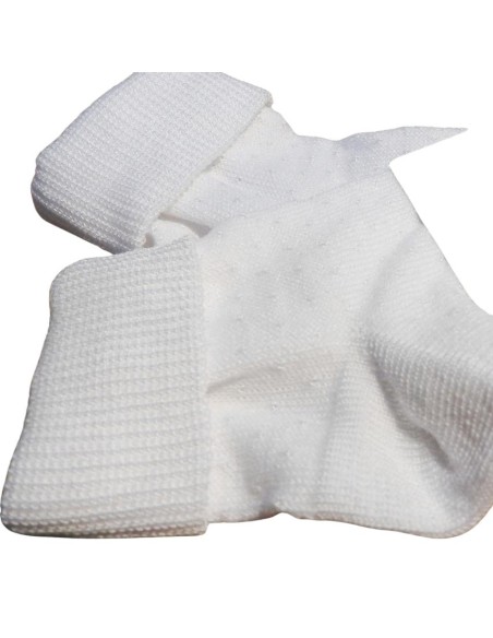 Calze Lollicò bambino in viscosa bianca.  - Vendita Moda sportiva