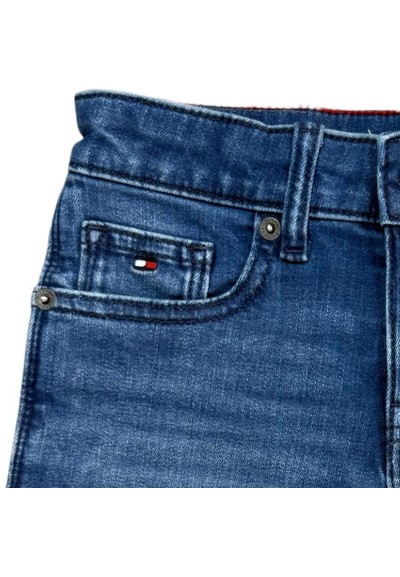 Bermuda jeans tommy hilfiger, ragazza.  - Vendita Moda sportiva