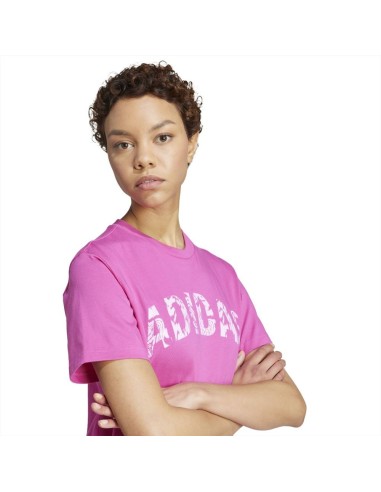 T-Shirt adidas, donna cotone rosa.  - Vendita Moda sportiva 2