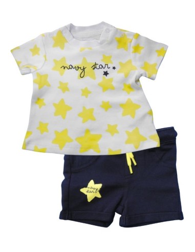 Completino losan, bambino stelline gialle.*  - Vendita Moda sportiva