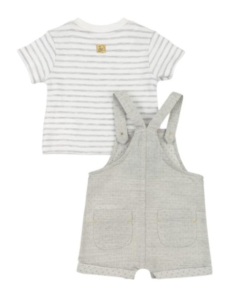 Completo T-shirt + salopette, Losan Neonato Estivo in Cotone.  - Vendi