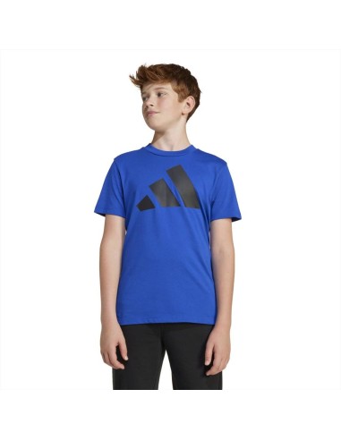 adidas J BL TEE 160, T-Shirt ragazzo blu.  - Vendita online | GBMsport 2