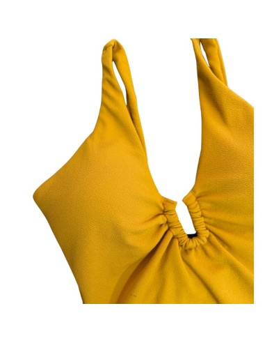 Costume intero donna, color senape Losan. 2