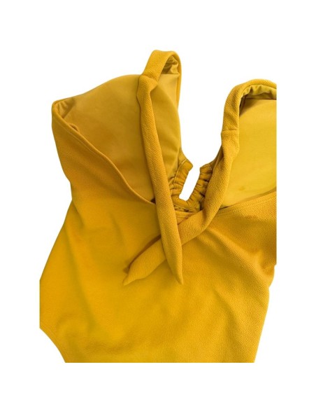 Costume intero donna, color senape Losan.